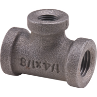 Tee, Reducing, Galvanized, 1" x 1/2" x 3/4" Chandler Sales