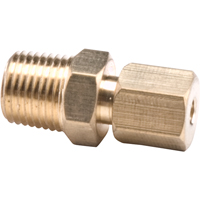 Compression Connectors - Tube to Male Pipe, 3/16" x 1/8" Chandler Sales