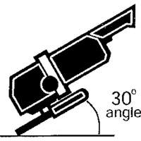 Meule rapide A24N, 6" x 1/4", Arbre 7/8", Oxyde d'aluminium, Type 27 Chandler Sales
