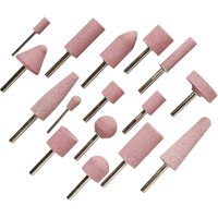 Meules vitrifi&eacute;es mont&eacute;es sur tige A60R, A12, Oxyde d'aluminium, 11/16" dia., 1-1/4" lo, 60 Grain Chandler Sales