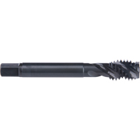 45° Spiral Flute Tap, High Speed Cobalt, 6-32 Thread, 2" L Chandler Sales