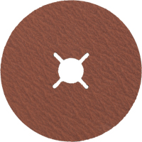 Disque en fibre, C&eacute;ramique, 80, 4-1/2" Dia x 7/8" Arbre Chandler Sales