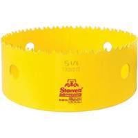 Scie &agrave; cloche bim&eacute;tal 5-1/4", 5-1/4", Profondeur de la coupe 2", Bim&eacute;tal Chandler Sales
