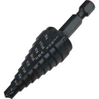 Foret &eacute;tag&eacute; no 3, 1/4" - 3/4", Incr&eacute;ments de 1/16", Acier rapide Chandler Sales