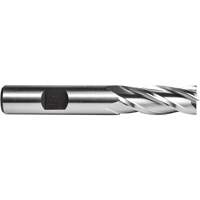 C615 End Mill, 1/4" Dia., 4 Flutes, High Speed Steel Chandler Sales