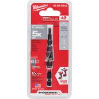 Foret &eacute;tag&eacute; #2 Shockwave Impact Duty, 3/16" - 1/2", Incr&eacute;ments de 1/16", Titane Chandler Sales