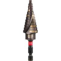 Foret &eacute;tag&eacute; #4 Shockwave Impact Duty, 3/16" - 7/8", Incr&eacute;ments de 1/16", Titane Chandler Sales