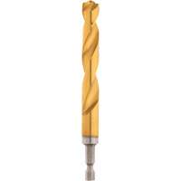 Shockwave Drill Bit, 1/2", Titanium, 3-21/64 Flute, 135° Point Chandler Sales