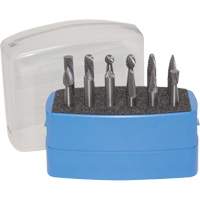 Aluminum Cut Rotary Burr Set, 8 Pieces Chandler Sales