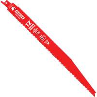 Lame de scie alternative tout usage, Bim&eacute;tal, 8-14 Dents par pouce, 12" lo x 1" la Chandler Sales