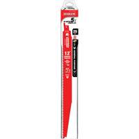 Lame de scie alternative tout usage, Bim&eacute;tal, 8-14 Dents par pouce, 12" lo x 1" la Chandler Sales