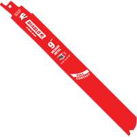 Lame de scie alternative de s&eacute;rie moyenne pour le m&eacute;tal, Bim&eacute;tal, 14-18 Dents par pouce, 9" lo x 1" la Chandler Sales