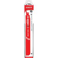 Lame de scie alternative autod&eacute;montage, Bim&eacute;tal, 14-18 Dents par pouce, 9" lo x 1" la Chandler Sales