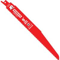Lame de scie alternative pour la d&eacute;molition et les m&eacute;taux &eacute;pais, Bim&eacute;tal, 8-10 Dents par pouce, 9" lo Chandler Sales