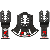3-Piece Universal Fit Bi-Metal Oscillating Blade Set Chandler Sales