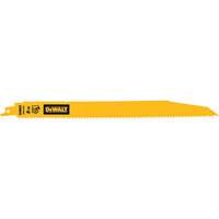 Lame de scie alternative pour d&eacute;molitions, Bim&eacute;tal, 6 Dents par pouce, 12" lo Chandler Sales