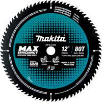 Lame de scie &agrave; onglets Max Efficiency avec embout au carbure, 12", 100 dents, Pour Bois Chandler Sales
