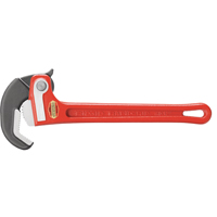 RapidGrip Pipe Wrench, 1" Jaw Capacity, 10" Long Chandler Sales