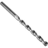 Parabolic Flute Taper Length Drill Bit, 9.50 mm, High Speed Steel, 115 mm Flute, 135° Point Chandler Sales
