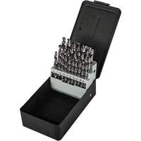Jobber Length Drill Bit Set, 26 Pieces, High Speed Steel Chandler Sales