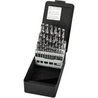 Stub Length Drill Bit Set, 29 Pieces, High Speed Steel Chandler Sales