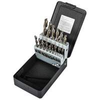 Jobber Length Drill Bit Set, 15 Pieces, High Speed Steel Chandler Sales
