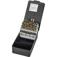 Heavy-duty Screw Machine Drill Bit Set, 26 Pieces, High Speed Cobalt Chandler Sales