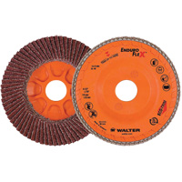 Disque &agrave; lamelles Enduro-Flex, 4-1/2" x 7/8", Type 27, Grain 40, Alumine de zirconium Chandler Sales