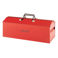 Tool Box, 8-13/20" D x 21-3/10" W x 9" H, Red Chandler Sales