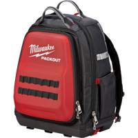 Packout Backpack, 15-3/4" L x 11-4/5" W, Black/Red, Ballistic Chandler Sales
