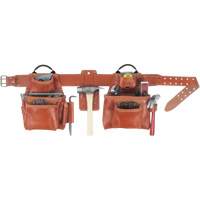 Deluxe Tool Belt Combo, Leather, Tan Chandler Sales