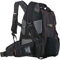 Arsenal&reg; 5843 Tool Backpack, 13-1/2" L x 8-1/2" W, Black, Polyester Chandler Sales