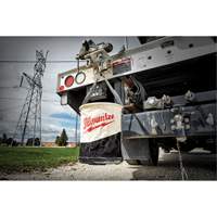 Seau &agrave; outils tout usage, 11-4/5" lo x 11-4/5" la x 14-3/5" h, Toile, Beige/Noir Chandler Sales