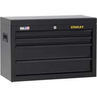 100 Series Tool Chest, 26" W, 4 Drawers, Black Chandler Sales