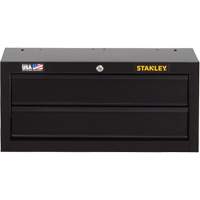 100 Series Middle Tool Chest, 26" W, 2 Drawers, Black Chandler Sales