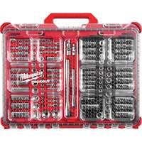 Ensemble de cliquet et douilles avec organisateur &agrave; profil bas Packout, 106 Mcx, Prise de 1/4"/3/8", Profond Chandler Sales