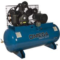 Industrial Series Air Compressors - Horizontal Compressors - Two Stage, 66.6 Gal. (80 US Gal) Chandler Sales