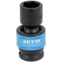 Universal Impact Socket, Impact/Power, 9/16", 1/2" Drive Chandler Sales
