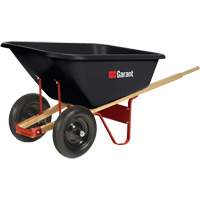 Wheelbarrow, 8 cu. Ft., Polyethylene Tray Chandler Sales