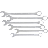 Fully Polished Long Pattern Combination Wrench Set, Combination, 6 Pieces, Imperial Chandler Sales
