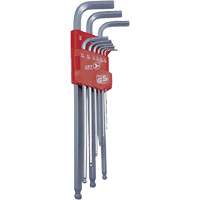 JBHK-9XL Extra Long Ball Nose Hex Key Set, 9 Pcs., Imperial Chandler Sales