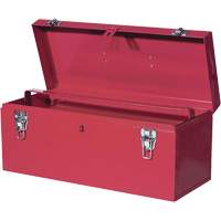 TB21 Steel Hand Tool Box, 8-3/4" D x 20" W x 9-3/8" H, Red Chandler Sales