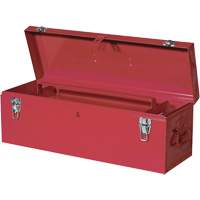 TB26 Steel Hand Tool Box, 8-3/4" D x 26" W x 9-3/8" H, Red Chandler Sales