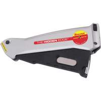 Hidden Edge&reg; Knife, 19 mm, Steel, Aluminum Handle Chandler Sales