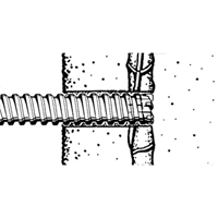 Coupe-barres d'armature rotatifs, 3/8", Tige SDS-Plus, Carbure Chandler Sales