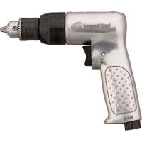 Right Angle Air Drill, 4 CFM, 1/4" NPTF, 94 dBA, 3/8" Chuck, Keyed Chandler Sales