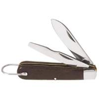 Couteau de poche &agrave; 2 lames, 2-1/2" lame, lame en Acier au carbone, poign&eacute;e en Plastique Chandler Sales