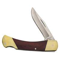 Couteau de sport avec poign&eacute;e incurv&eacute;e, 2-5/8" lame, lame en Acier inoxydable, poign&eacute;e en Bois Chandler Sales