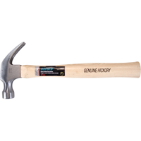 Hickory Handle Hammer, 16 oz., Wood Handle, 13" L Chandler Sales