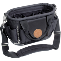 Porte-outils avec courroie d'&eacute;paule Tool Tote, Polyester, 17 pochettes, Noir Chandler Sales